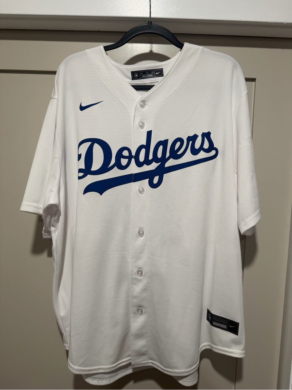 Nike Los Angeles Dodgers White & Blue Baseball Jersey #44 Andy Pages